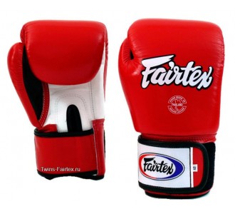 Перчатки боксерские Fairtex (BGV-1 Red-White)